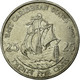 Monnaie, Etats Des Caraibes Orientales, Elizabeth II, 25 Cents, 2007, British - Caraïbes Orientales (Etats Des)