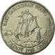 Monnaie, Etats Des Caraibes Orientales, Elizabeth II, 25 Cents, 2007, British - East Caribbean States