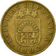 Monnaie, Latvia, 5 Santimi, 1992, TB+, Nickel-brass, KM:16 - Lettonie