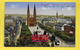 CPA  ֎ Wiesbaden ֎ Louisenplatz Mit Kathol Kirche ֎ Chromo ֎ 1919 - Wiesbaden