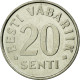 Monnaie, Estonia, 20 Senti, 2004, No Mint, TTB, Nickel Plated Steel, KM:23a - Estonia