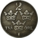 Monnaie, Suède, Gustaf V, 2 Öre, 1948, TB+, Iron, KM:811 - Suède