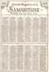 CHROMO GRANDS MAGASINS DE LA SAMARITAINE PARIS CALENDRIER 1892 - Autres & Non Classés