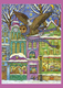 2019-084 Russia Postal Card Without Stamp: Flying Owl And Cat. BIRDS. CATS - Rusia