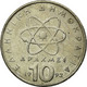 Monnaie, Grèce, Democritus, 10 Drachmes, 1992, TTB, Copper-nickel, KM:132 - Grèce
