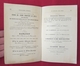 Delcampe - Rare Programme De 1897 Ville De MILLAU (Aveyron) Fêtes Des 23, 24 & 25 Oct. 1897 - TBE - Vélocipèdes Montgolfière &c - Programmes