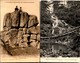 2 CPA ** Les Roches Granitiques Des Htes Vosges + Cascade CHARLEMAGNE Retounemer & Longemer   ** Ecrites En 1907 & 1915 - Autres & Non Classés