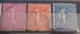 Delcampe - France - Collection De 46 Timbres Semeuse Dont Paires, Surchargés, Préobiltérés - Neufs* Ou Oblitérés - Pour étude - Collections