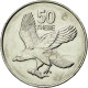 Monnaie, Botswana, 50 Thebe, 2001, British Royal Mint, SUP, Nickel Plated Steel - Botswana
