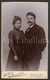 Photo-carte De Visite / CDV / Couple / Femme / Woman / Man / Homme / Photographer L. Devolder / Bruxelles / 2 Scans - Oud (voor 1900)