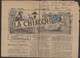 Journal "LA CHIACCHIERA" De FIRENZE 1891 Avec 2 Cmi /20Cmi COLIS POSTAL Oblt CàD  De FIRENZE (FERROVIA) - Marcophilie