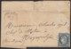 Delcampe - 1855/1875 - Lot De 18 Lettres Avec Napoléon Non-dentelé Et Cérès - 1849-1876: Période Classique