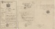 Passeport Reiße - Paß Arnsberg 1845 Papier Timbré Généalogie Carl TEICH Bochum Witten Héraldique - Documents Historiques