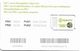 Greece - Cosmote Plain Green Type 3B GSM Sim, (Different Back Text) Mint - Greece