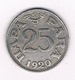 25 PARA 1920 SERVIE /2174/ - Serbia