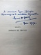 Ernest De GANAY : Beaux Jardins De France, 1950. Envoi Signé. - Livres Dédicacés