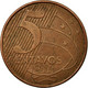 Monnaie, Brésil, 5 Centavos, 2004, TB+, Copper Plated Steel, KM:648 - Brésil