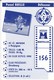 FOOTBALL--MONTPELLIER--Pascal BAILLS--défenseur---championnat 2000---carte PUB--voir  2 Scans - Football