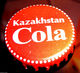 KAZAKHSTAN: Original KAZAKHSTAN COLA Bottle Cap Undented/crown Used RARE - Casquettes & Bobs