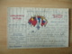 Carte Franchise Postale Guerre 14.18 6 Drapeaux Central - WW I