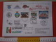 A.99 ITALIA ANNULLO - 2008 DISPACCIO ALAGNA RIFUGIO MARGHERITA VARALLO ALFA ROMEO MATTA JEPP AURONZO CADORE BELLUNO FDC - Geografia