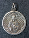 Pendentif Médaille Religieuse Fin XIXe Argent 800 "Sacré Coeur De Jésus / IHS" Religious Medal - Religion & Esotérisme