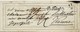 (ca. 1840) Böhmisch Teinitz  -Vorphila-   Zier   -Brief,  RR!   , #9205 - ...-1850 Préphilatélie