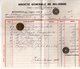 3 Documents Société Générale De Belgique 1914 - Madame Veuve Edmond David Château De Flawinne - Banque & Assurance