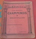 Catalogue 1922-1923 Etablissements CHAMPENOIS Cousances Aux Forges (Meuse) Instruments Et Machines Agricoles - Advertising