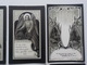 Religion Catholique Lot 8 Anciennes Images Pieuses Vierges Art Nouveau - Religión & Esoterismo