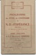 ST BRIEUC - PROGRAMME Des FÊTES Du CENTENAIRE De N.D.D'ESPERANCE - 25 Au 31 Mai 1948 - A.Prud'Homme - Pub Commerciales - Bretagne