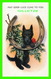 DOG, CHIEN - BEAU CHIEN ANGLAIS  AVEC FER À CHEVAL - MAY GOOD LUCK CLING TO YOU - MILLAR & LANG LTD - ÉCRITE - - Chiens