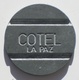 Bolivia Telephone Token  COTEL LA PAZ  F Inside Triangle 1988 - Monetari / Di Necessità