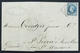 France, 1868 Lettre De Bordeaux Pour Saint Macaire, Aude, Republique Française - 1849-1876: Période Classique