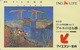 TC Japon / 110-184094 A - PEINTURE FRANCE - VAN GOGH Série ING LIFE N° 3 - PONT LANGLOIS - Japan Painting Phonecard 1890 - Peinture