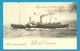 Paquebots De L'Etat Belge.-Ligne Ostende Douvres / VILLE DE DOUVRES - Liner Cards