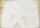 Notes D’un Déporté Sur L’alimentation Lui Distribuée Au Camp De « LAGER WEIDMANTEUSTER DAM » BERLIN  - (4474) - Manuscripts
