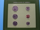 UNITED STATES OF AMERICA ( From The Serie Coin Sets Of All Nations ) Card 20,5 X 29,5 Cm. ) + Stamp '86 ! - Collections
