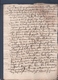 Manuscrit De 1668.Belle Calligraphie à Déchiffrer. - Manuscrits