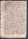 Manuscrit De 1668.Belle Calligraphie à Déchiffrer. - Manuscrits