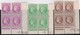 France  .   Yvert    .    670/681  Blocs De 4 ( 2 Scans )     .   **  .    Neuf  SANS  Charniere  .   /   .    MNH - Neufs