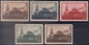 Russia 1934, Michel Nr 467-71, MLH OG - Ongebruikt