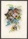 93429/ FLEURS, Illustration, Pensées Et Myosotis - Fleurs