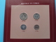 REPUBLIC OF CYPRUS ( From The Serie Coin Sets Of All Nations ) Card 20,5 X 29,5 Cm. ) + Stamp '83 - Zypern