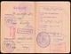 SOVIET TOURIST EXTERNAL PASSPORT USSR CIVIL FOREIGN TRAVEL ABROAD 1990 EXPIRED PASSEPORT PASS REISEPASS FINLAND VISAS - Historical Documents