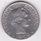 Colombie. 50 Centavos 1969. Paula Santander.  Acier Plaqué Nickel. KM# 228 - Colombie