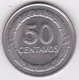 Colombie. 50 Centavos 1968. Paula Santander.  Acier Plaqué Nickel. KM# 228 - Kolumbien