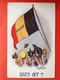 Illustrateur DONALD MC GILL - BELGIUM - HATS OFF ! - PATRIOTIQUE - Weltkrieg 1914-18