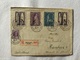 K6 Belgien 1928 R-Brief Von Brüssel Nach Hamborn Orval - Briefe U. Dokumente