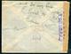 ESPAGNE - N° 528A + 529 + 509 / LR DE VALENCIA LE 21/12/37 POUR LYON AVEC CENSURE MILITAIRE - TB - Military Service Stamp